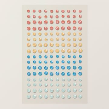 FINE SPARKLE ADHESIVE BACKED GEMS
