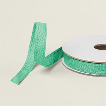SHY SHAMROCK 3/" (1 CM) BORDERED RIBBON