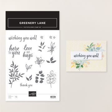 GREENERY LANE PHOTOPOLYMER STAMP SET (ENGLISH)