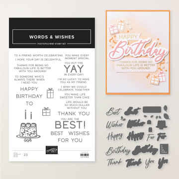 WORDS & WISHES BUNDLE (ENGLISH)