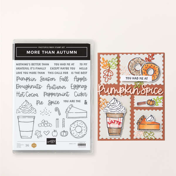 More Than Autumn Photopolymer Stamp Set, Stampin’ Up! item 164228
