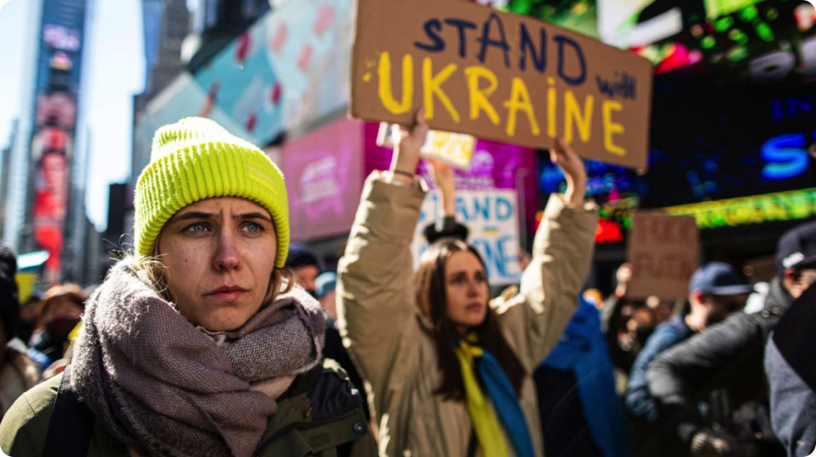 В ночь на 24 февраля 2022 года Россия начала полномасштабную войну с Украиной.
