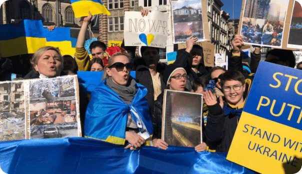 В ночь на 24 февраля 2022 года Россия начала полномасштабную войну с Украиной.