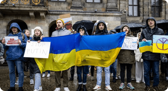 В ночь на 24 февраля 2022 года Россия начала полномасштабную войну с Украиной.