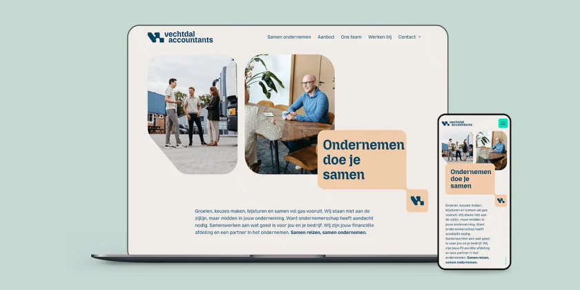 Nieuwe website Vechtdal Accountants