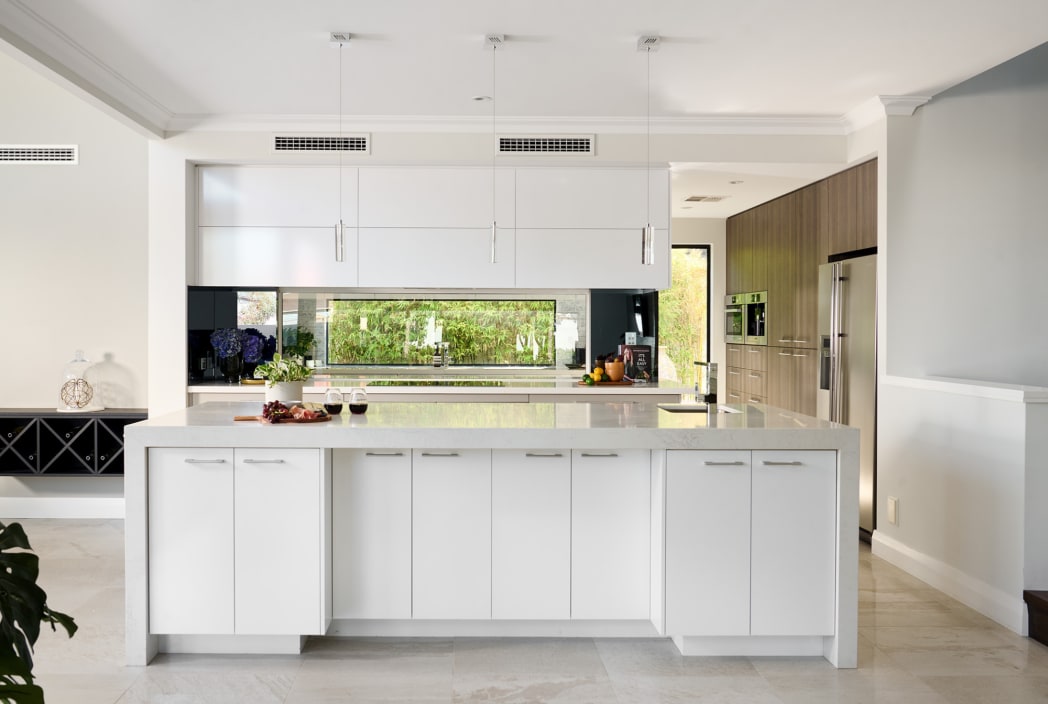 Stannard display homes - Aria - Kitchen with an island.