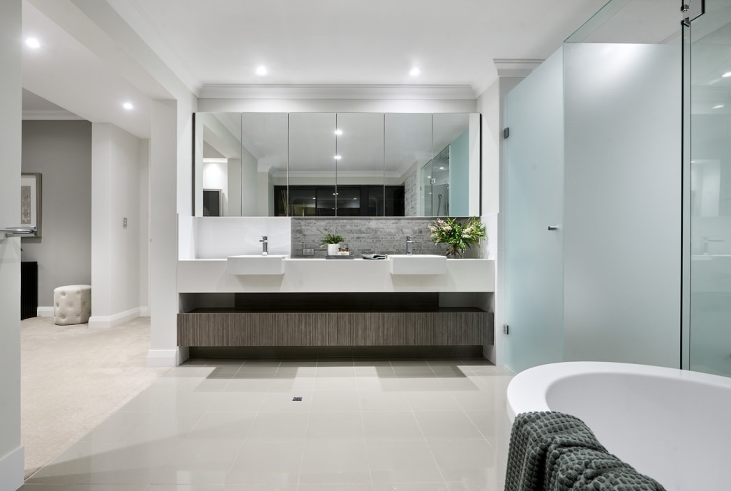 Stannard display homes - Aria - Bathroom.