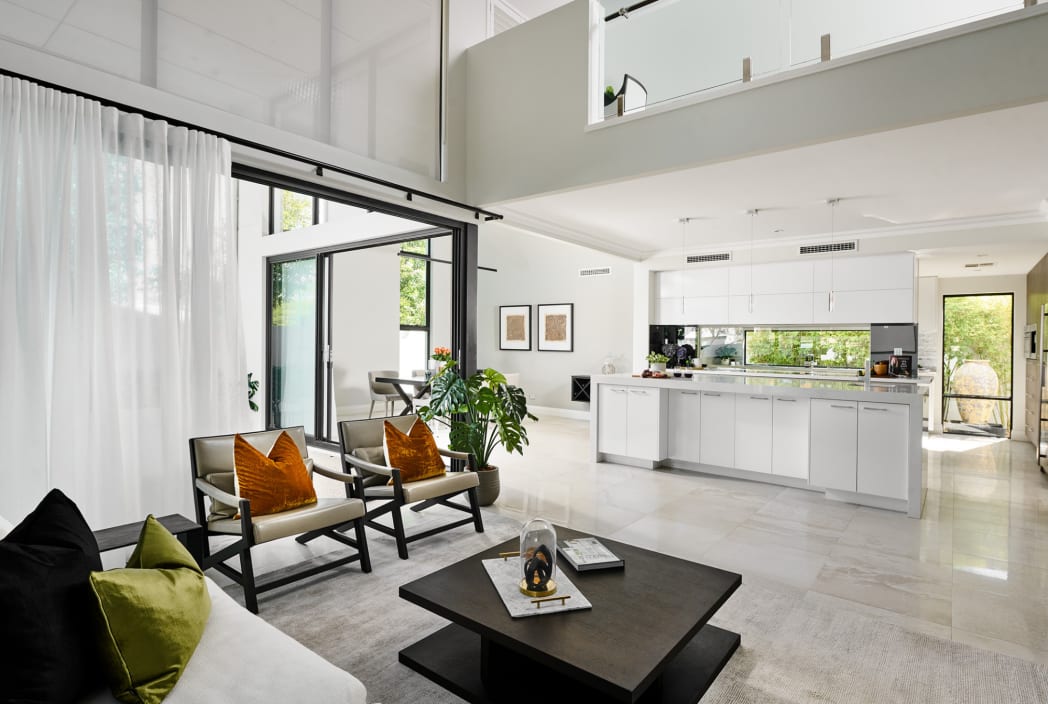 Stannard display homes - Aria - Living Room.
