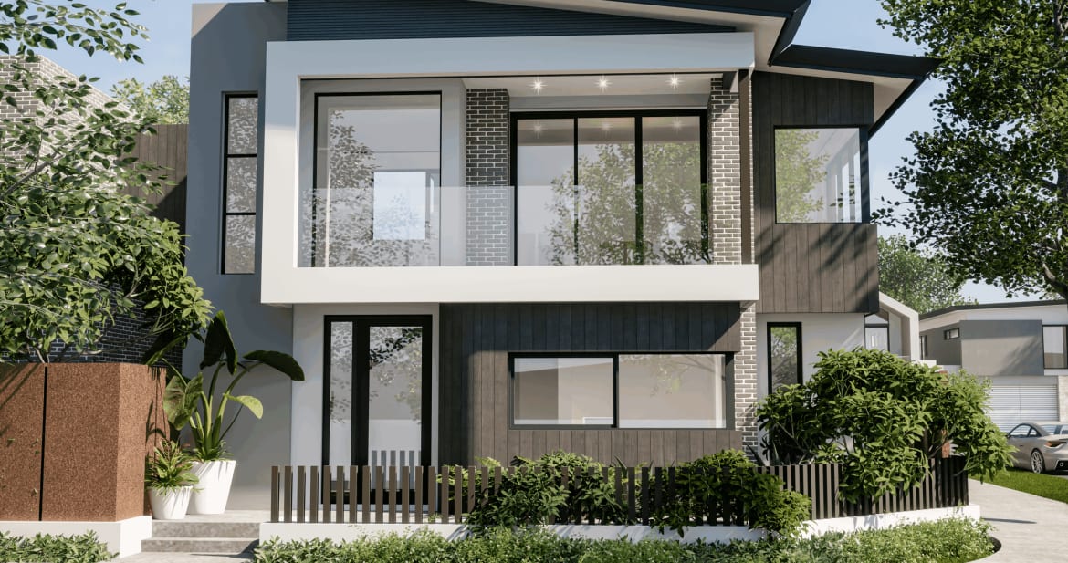 Narrow lot home designs