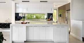 Stannard display homes - Aria - Kitchen with an island.