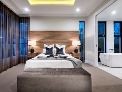 Master suite/bedroom - professional interior designer consultation.