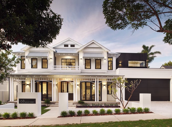 Stannard two storey home designs past projects archive - Cottesloe home.