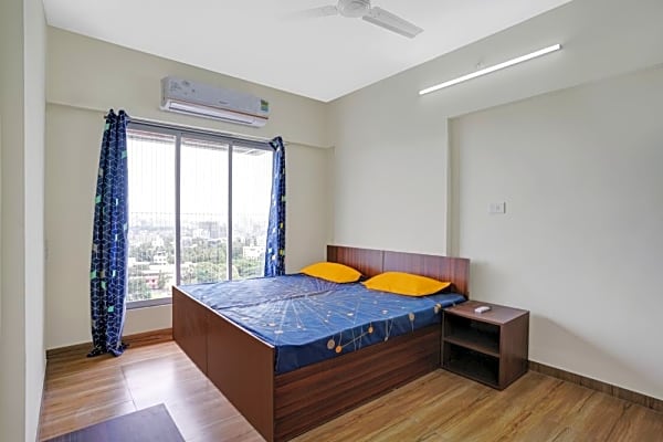 Rooms in shared flats near Mumbai, No brokerage