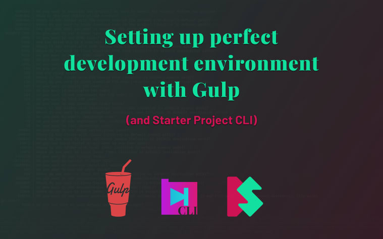 SPRO course: Setting up development environment with Gulp