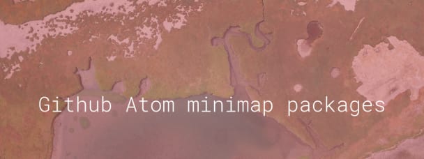 Github Atom minimap packages