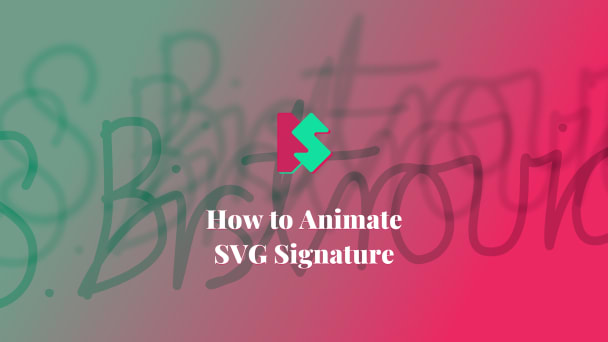 How to animate SVG signature