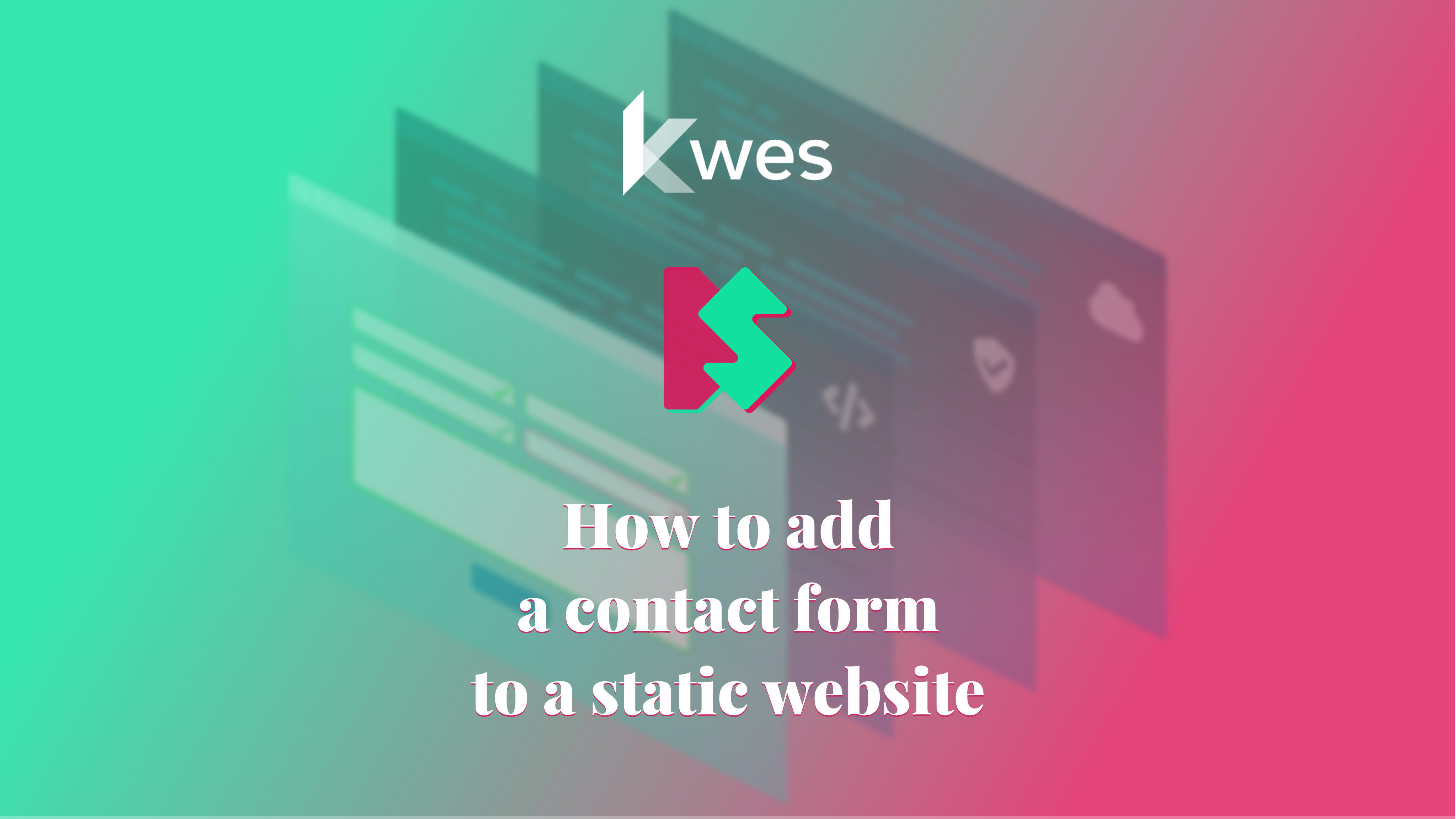 How to add a contact form to a static website 🤘 SB