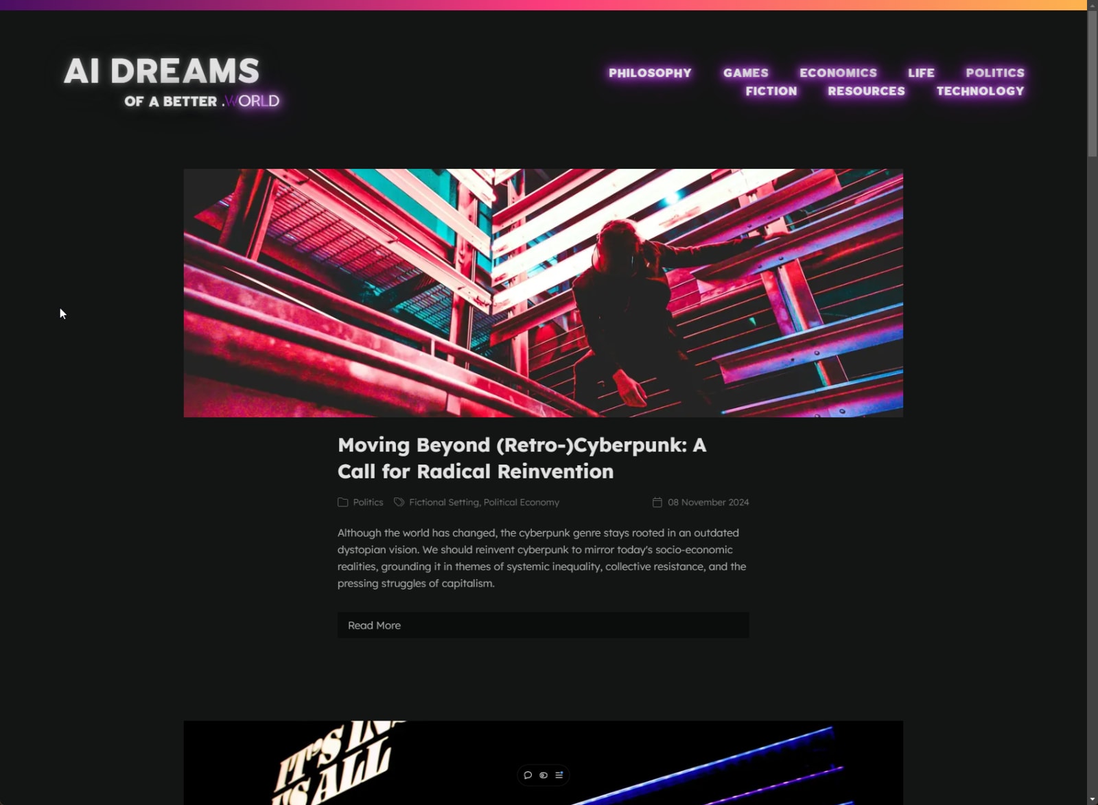 Screenshot 1 of AI Dreams