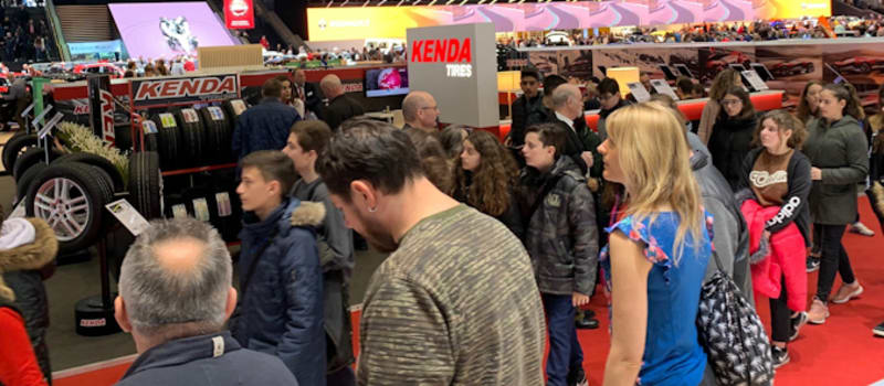 Swiss STARCO team promotes Kenda at GIMS