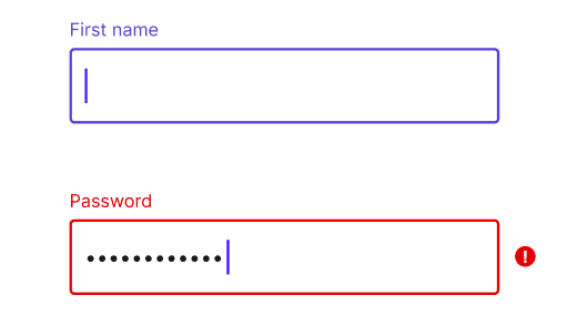 Accessible Form Fields