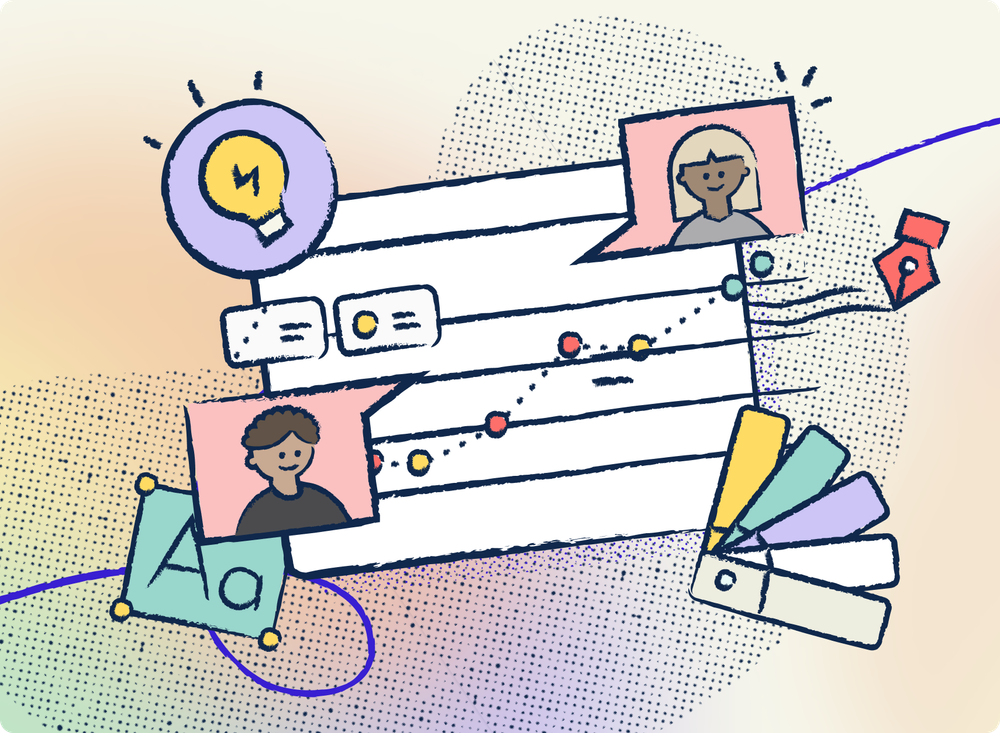 Illustration representing measuring accessibility collaboration in an agency setting