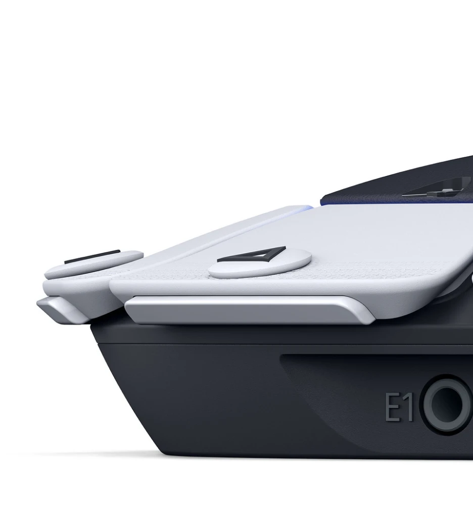 A zoomed in view of the Sony Access Controller showing its ports