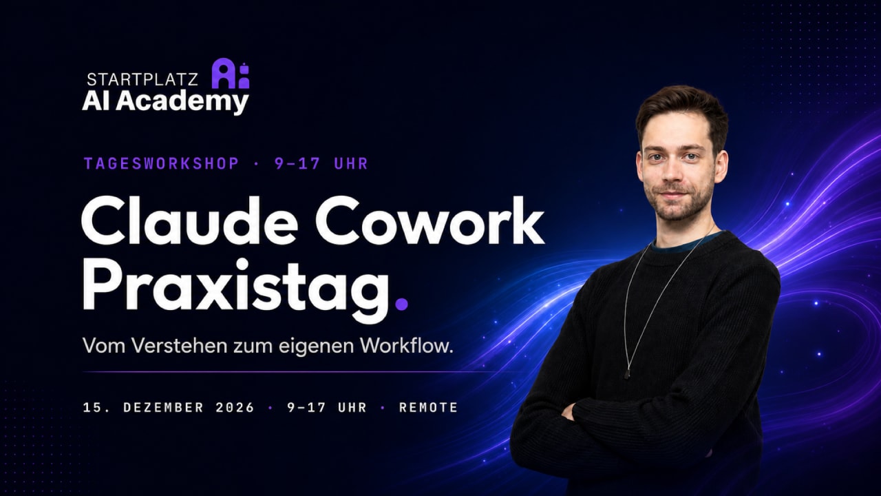 Dezember Claude Cowork Praxistag: Wie du Claude als KI-Arbeitskollegen einrichtest und produktiv nutzt