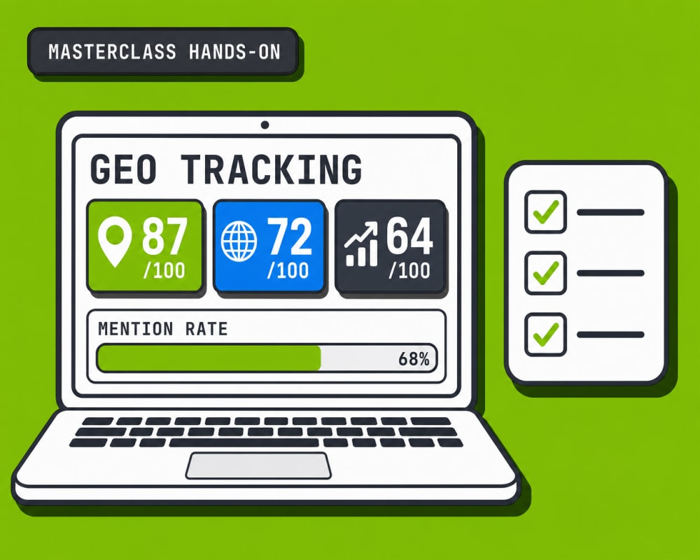 GEO Tracking Masterclass: Wird dein Unternehmen von ChatGPT empfohlen?