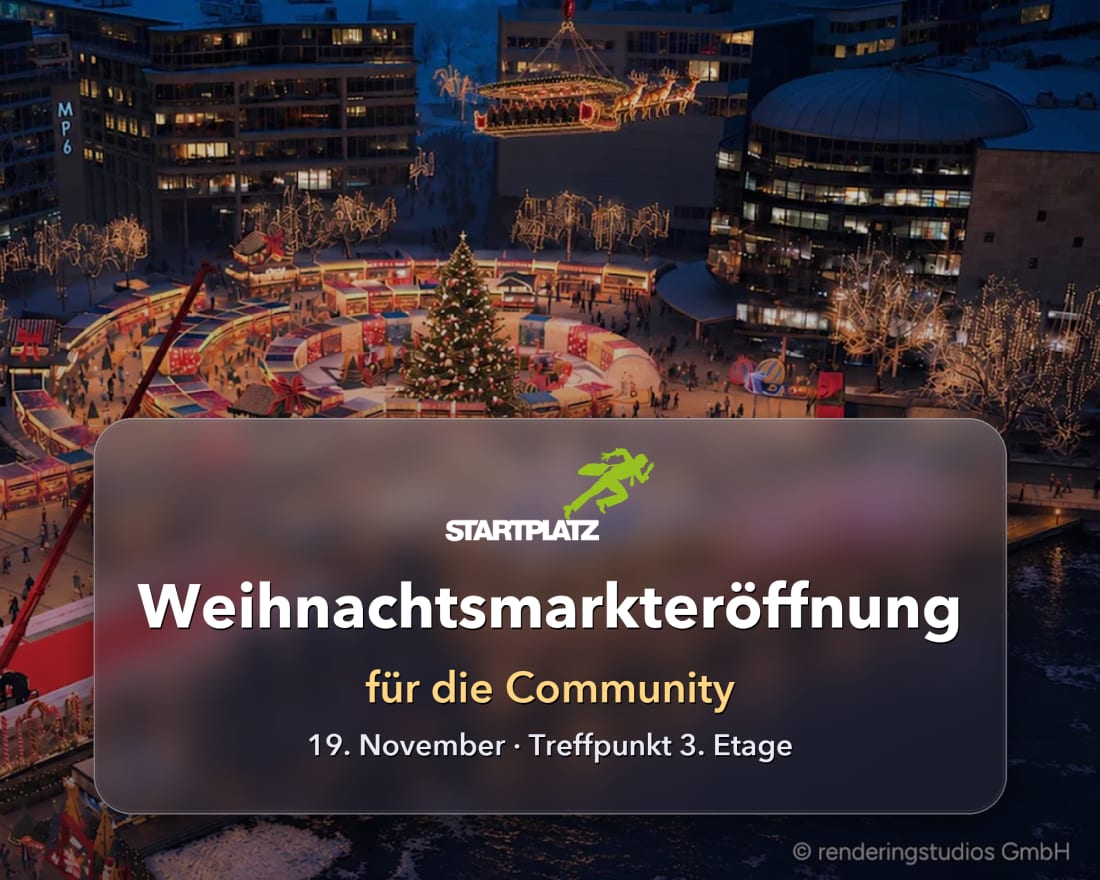 Weihnachtsmarkteröffnung für die Community