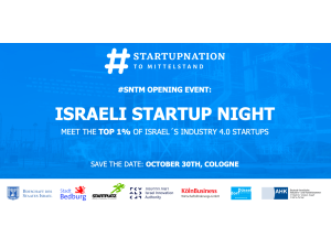 #SNTM Opening Event - Israeli Startup Night