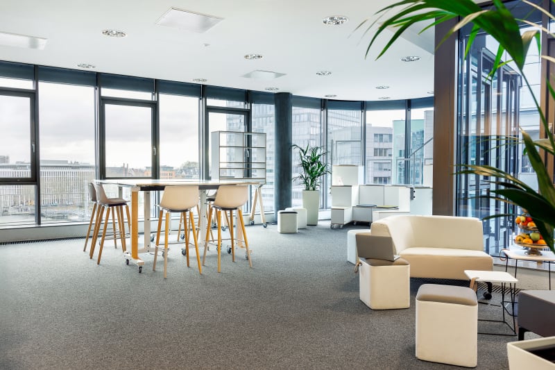 Der moderen und lichtdurchflutete Büroraum Vancouver