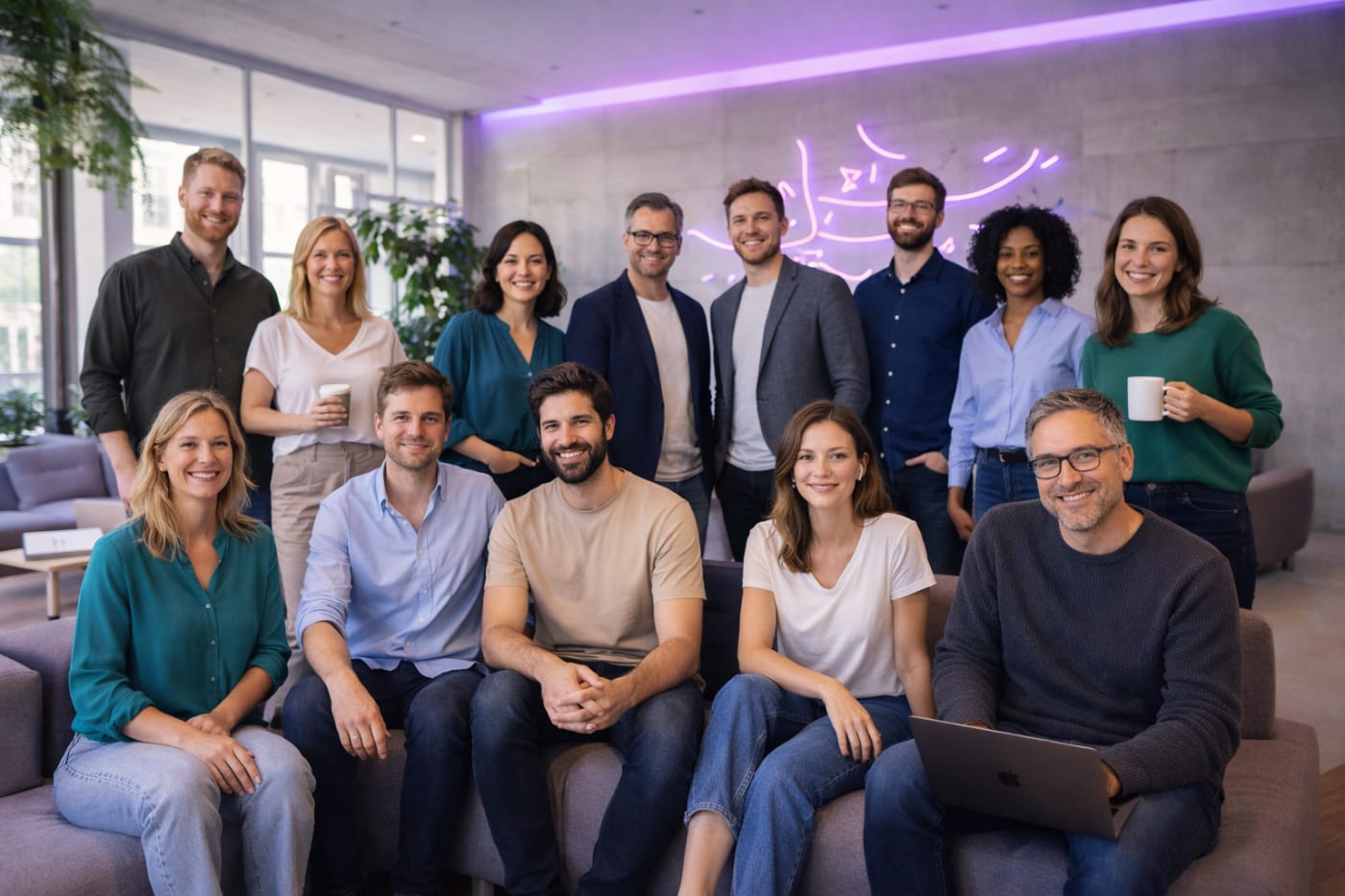 Das AI Academy Team — Gruppenfoto