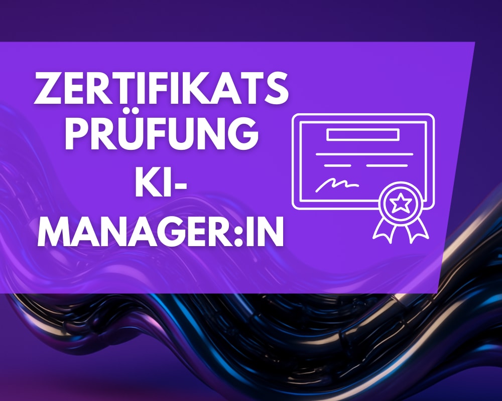 KI-Manager Zertifikatsprüfung