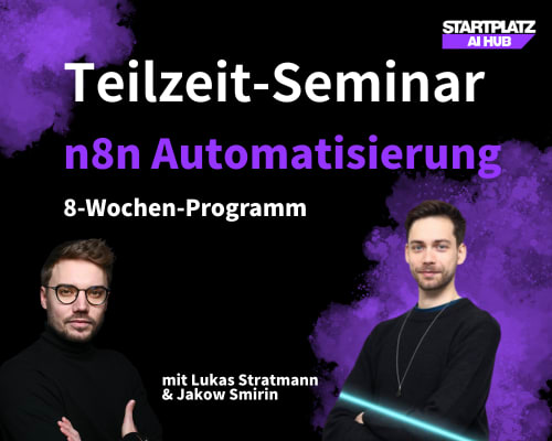 Teilzeit: AI Automation