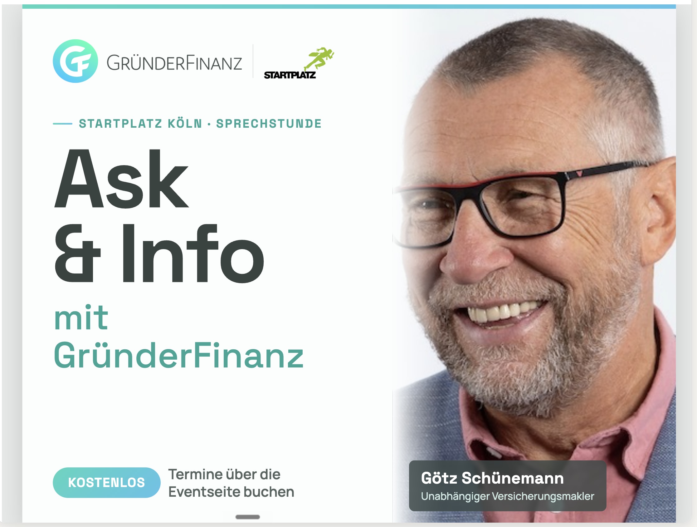 Ask & Info mit GründerFinanz