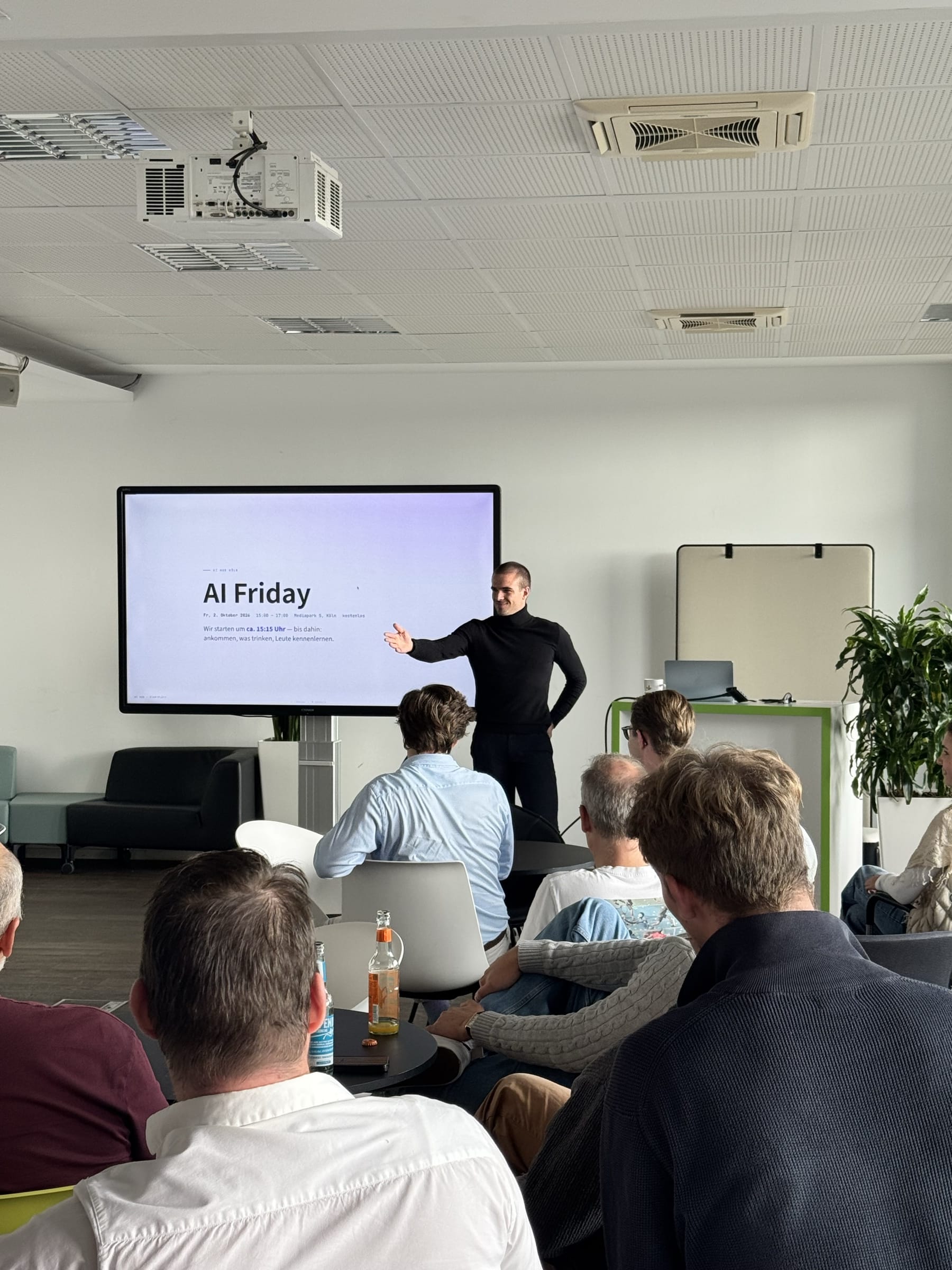 Impression von AI Friday Köln: KI-Community & Networking