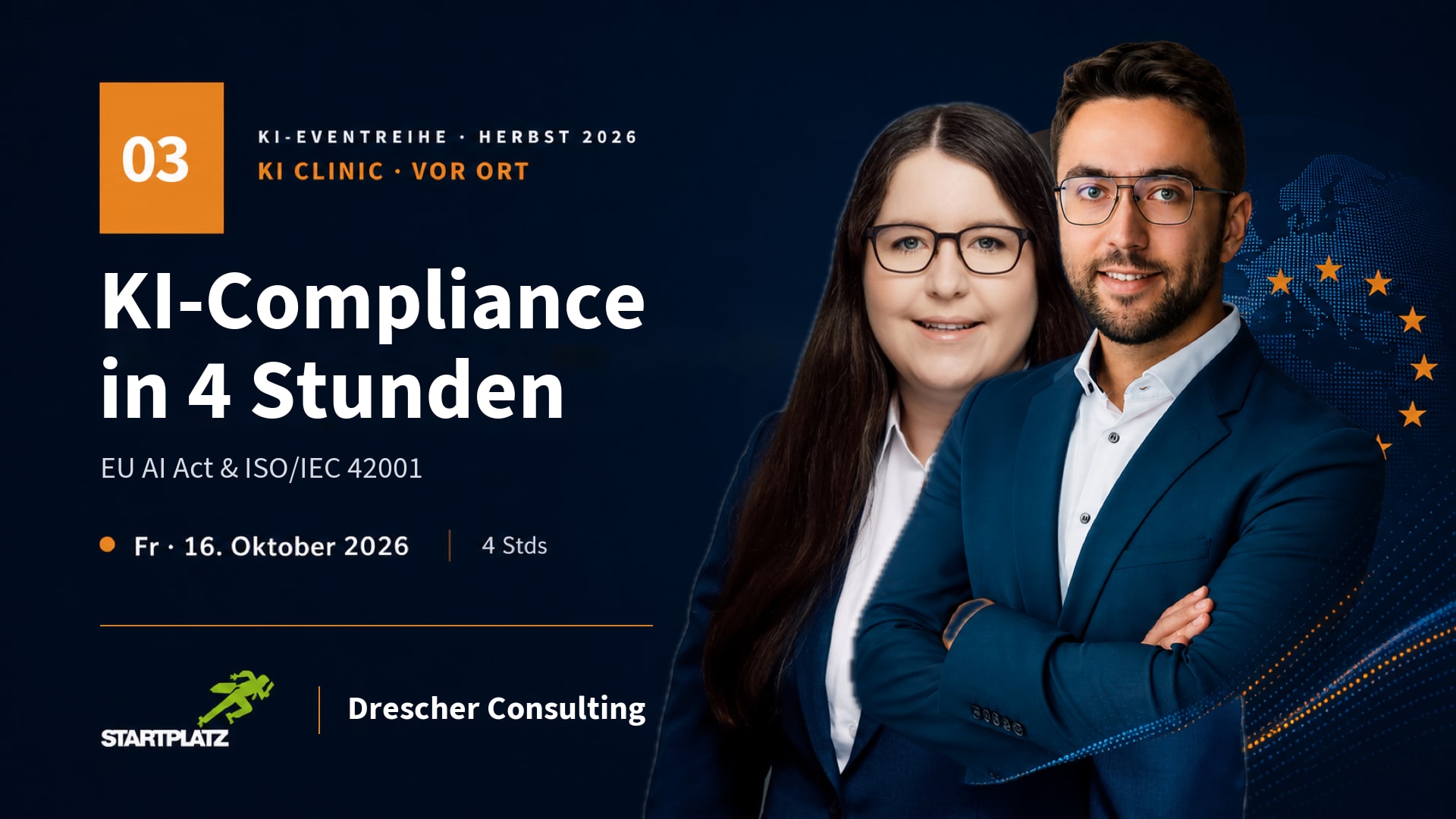 KI Clinic: KI-Compliance in 4 Stunden - EU AI Act & ISO/IEC 42001