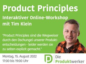 Product Principles - Interaktives Live-Event