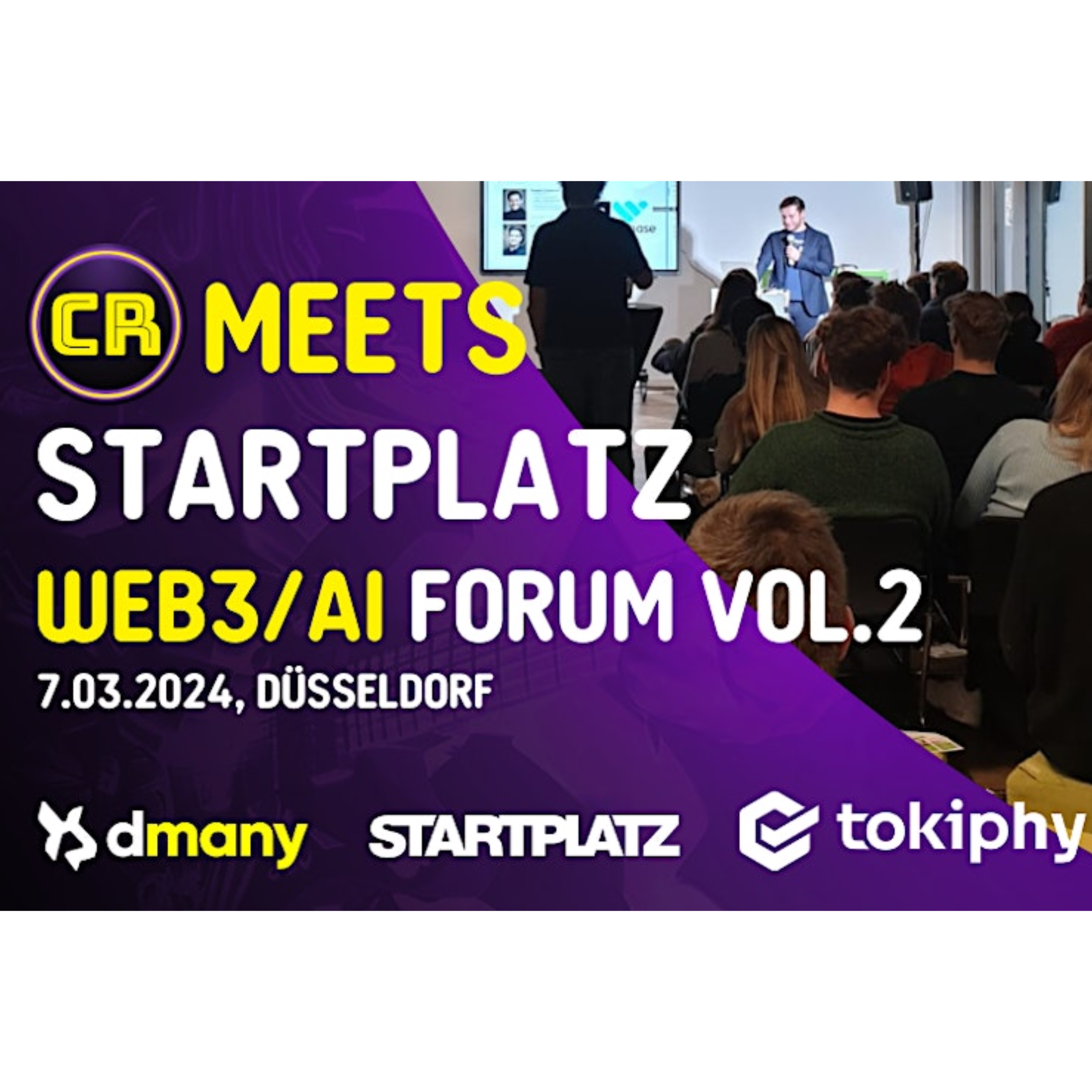 CR MEETS STARTPLATZ Web3/AI FORUM VOL. 2 (powered by dmany)