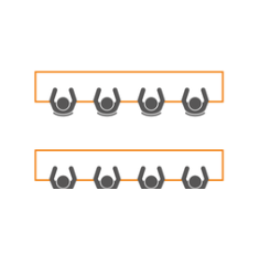 Parlament-Bestuhlung