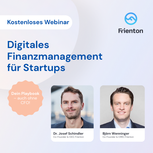 Digitales Finanzmanagement für Startups | Dein Playbook für ein optimales Setup (auch ohne CFO)