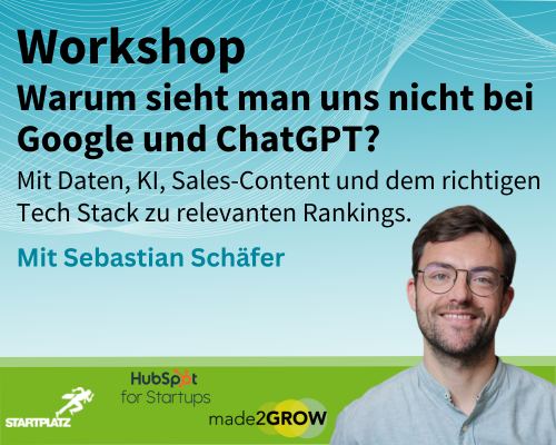 Warum sieht man uns nicht bei Google und ChatGPT?