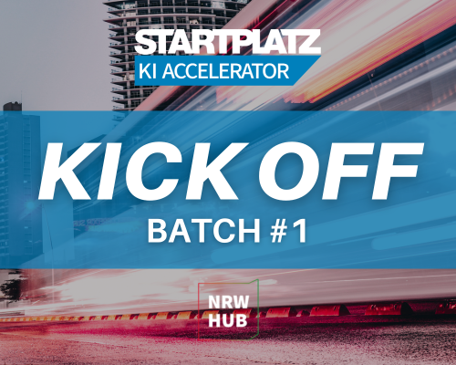 Kick-off Batch 1 KI Accelerator