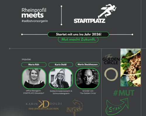 Rheinprofil meets #selbstvorsorgerin Mut macht Zukunft