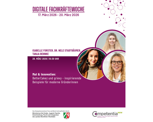 Mut & Innovation: BETTER CAKEZ und grievy – inspirierende Beispiele für moderne Gründerinnen