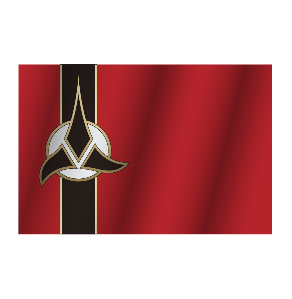 Klingon Empire Flag 2400s