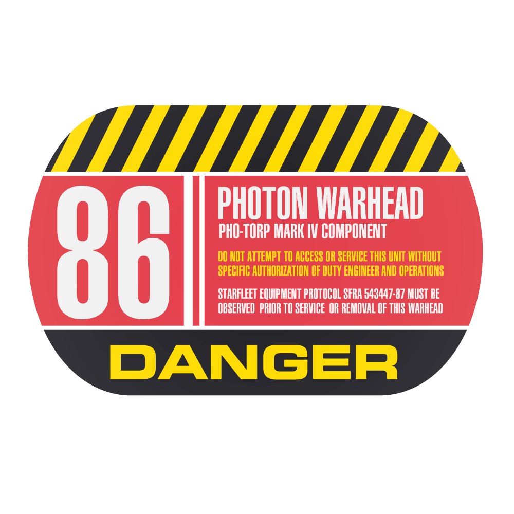 Photon Warhead Label