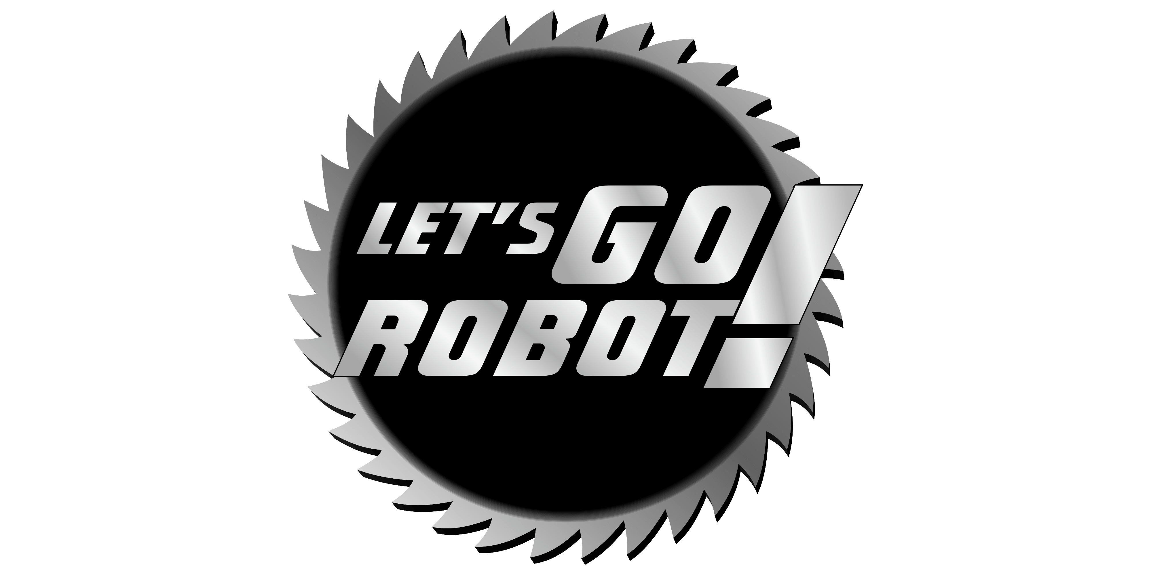 Let's go robot logo