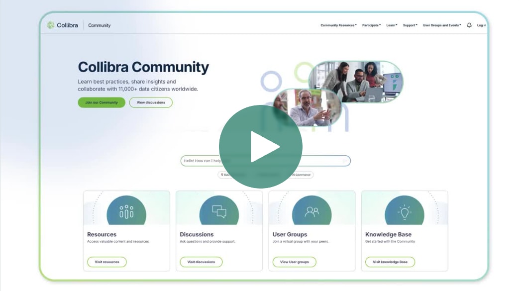 Explore the new and improved Collibra Community! | Announcements ...