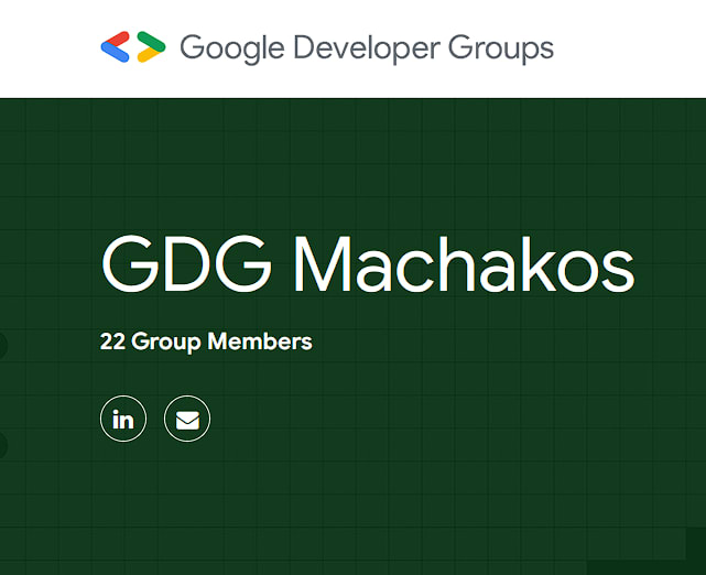 GDG Machakos logo